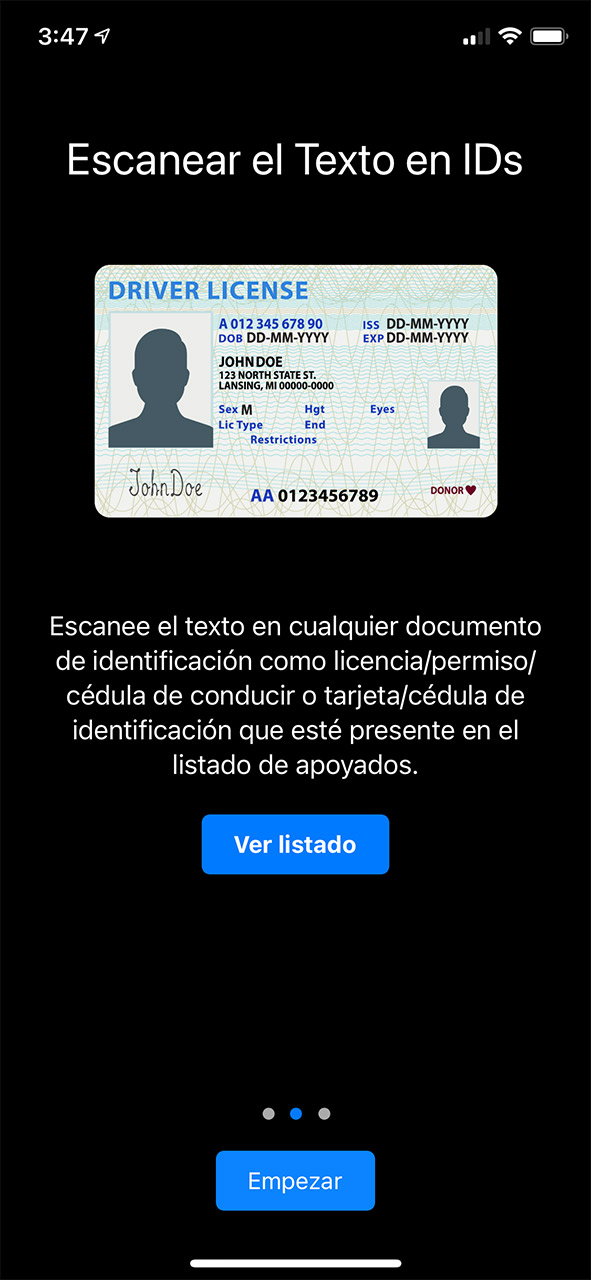 text
